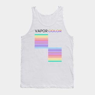 Vapor Color Stripes Tank Top